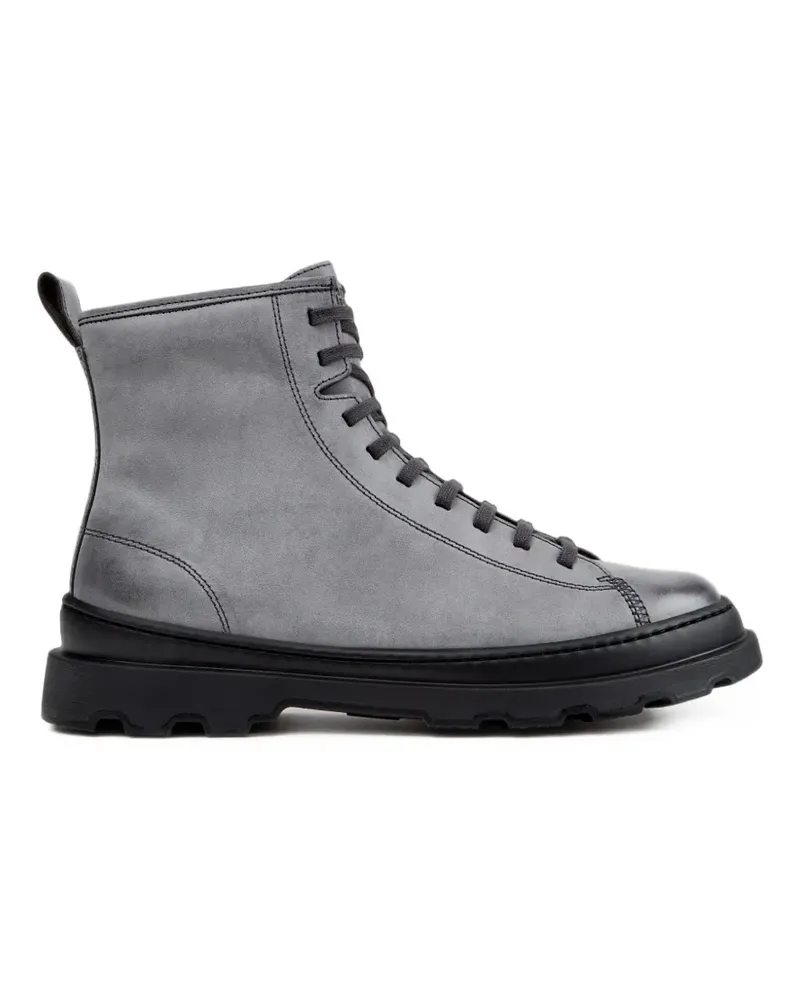 Camper Brutus Schnürstiefel - Grau Grau