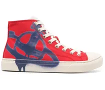 Plimsoll High-Top-Sneakers aus Canvas