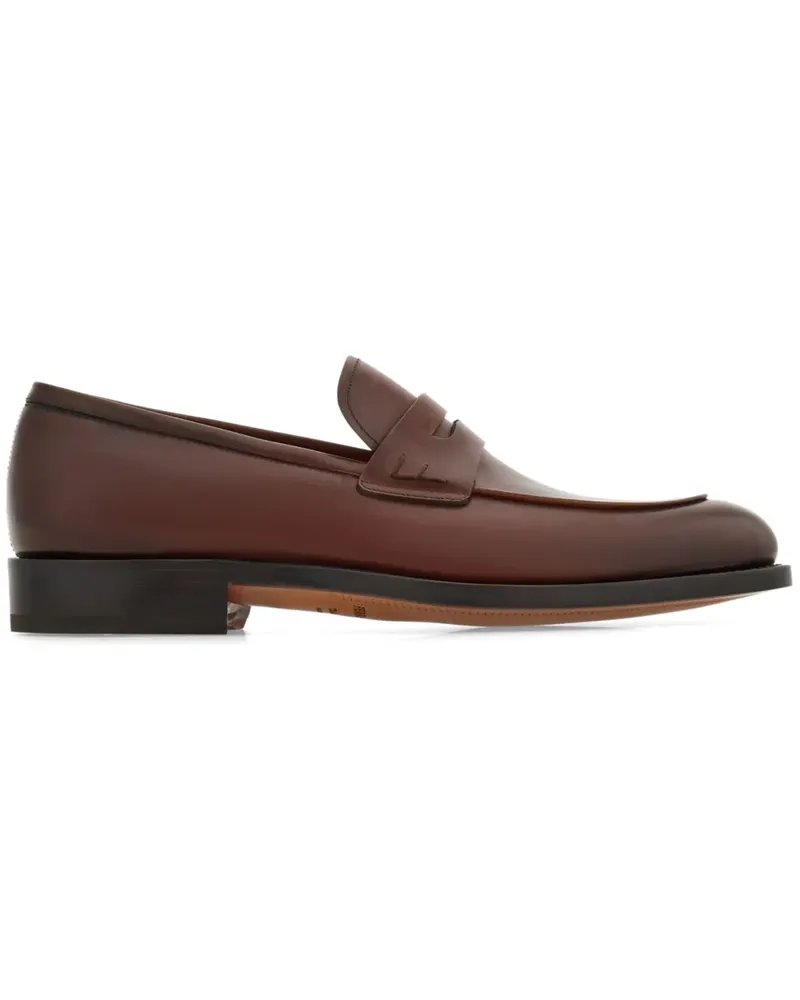 Ferragamo Tramezza Loafer - Braun Braun