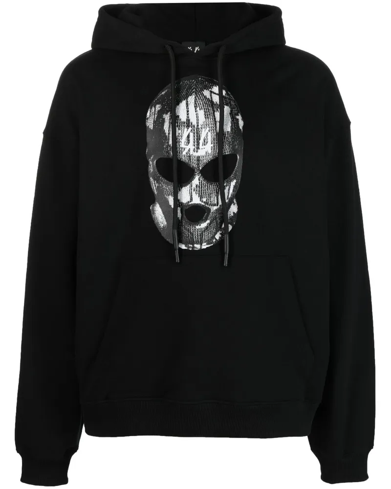 44 LABEL GROUP Hoodie mit grafischem Print - Blau Blau