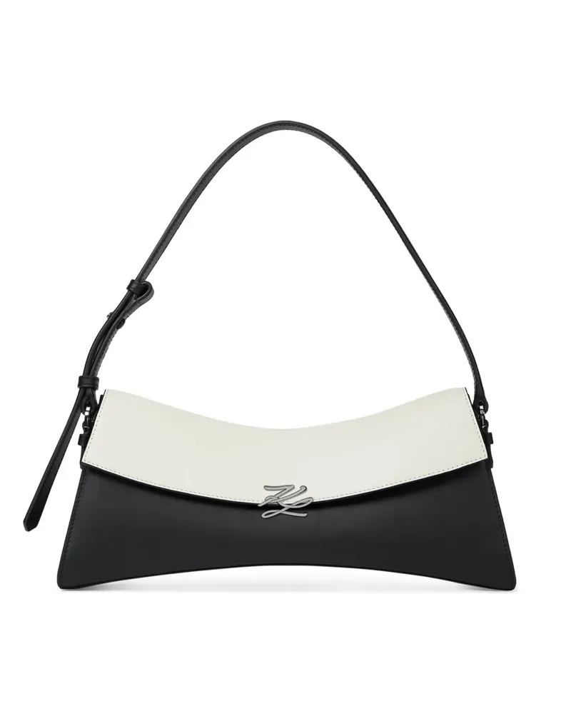 Karl Lagerfeld K/Autograph Twist Umhängetasche - Schwarz Schwarz