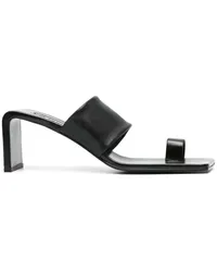 Jil Sander High Sandalen, 75mm Schwarz