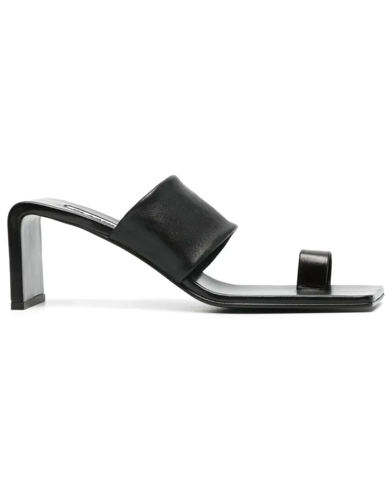 Jil Sander High Sandalen, 75mm - Schwarz Schwarz