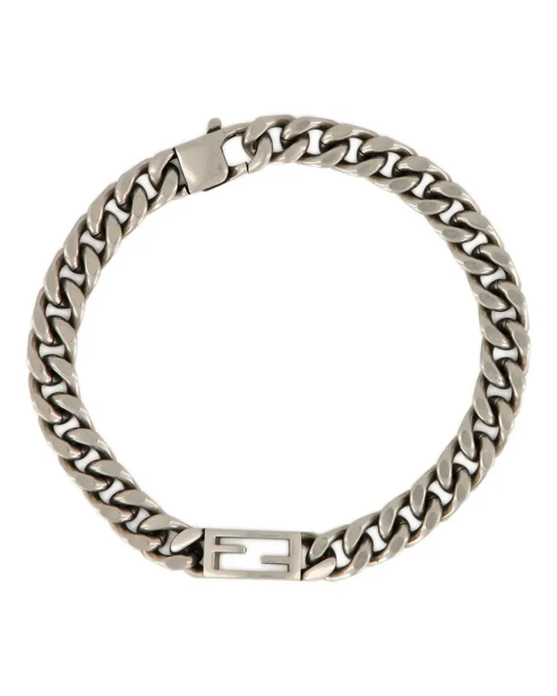 Fendi Tube chain bracelet - Silber Silber