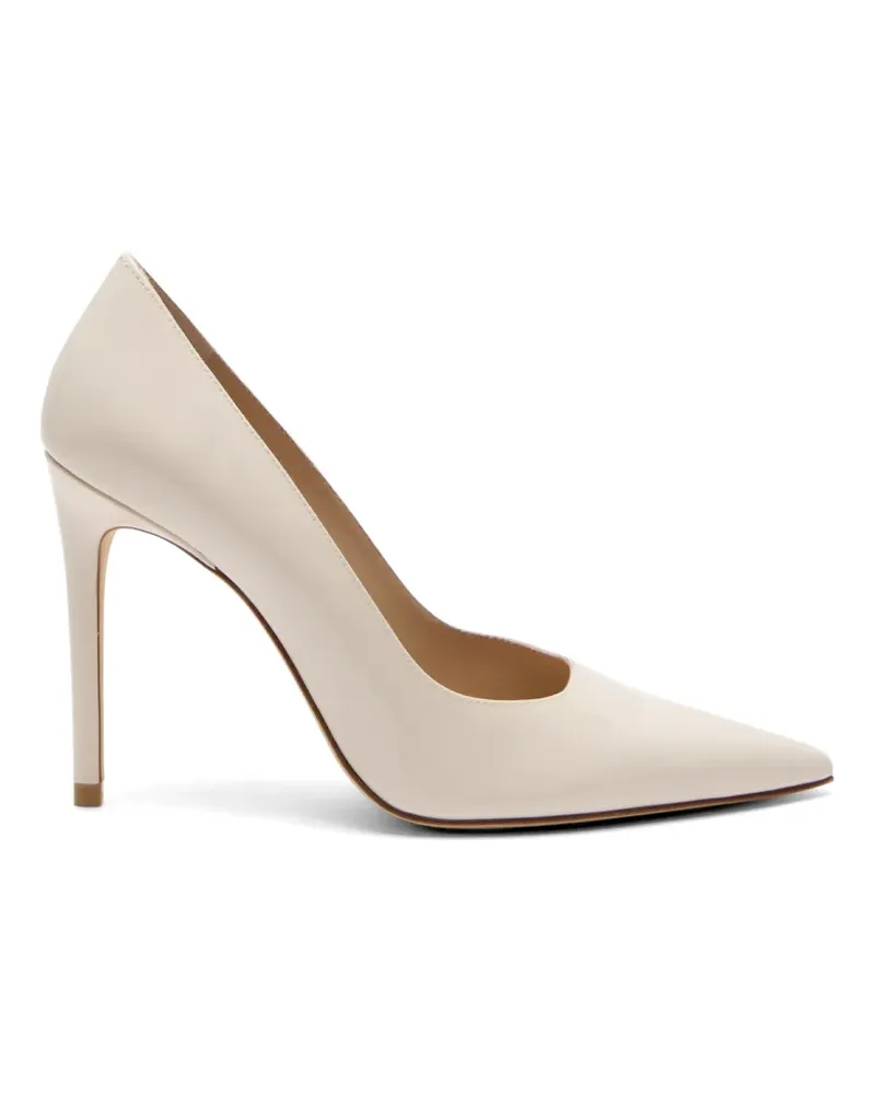 Stuart Weitzman Pumps mit spitzer Kappe - Nude Nude