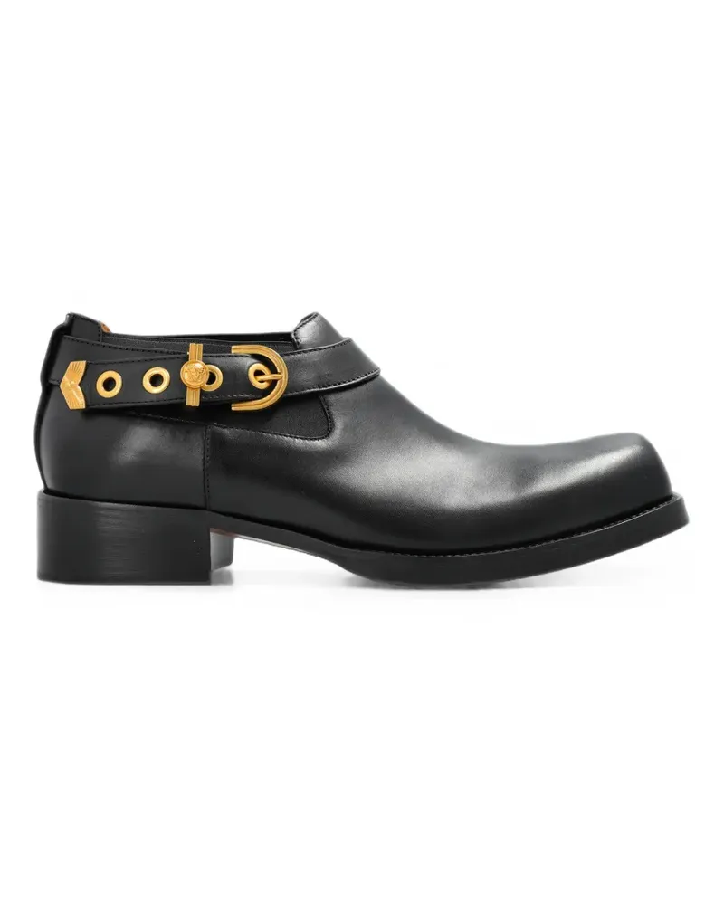 Versace Orlando Chelsea-Boots - Schwarz Schwarz