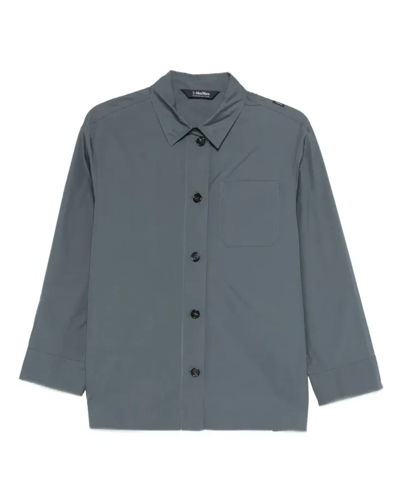 Max Mara chest-pocket shirt - Grau Grau
