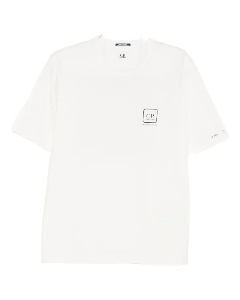 C.P. Company logo T-shirt - Weiß Weiß