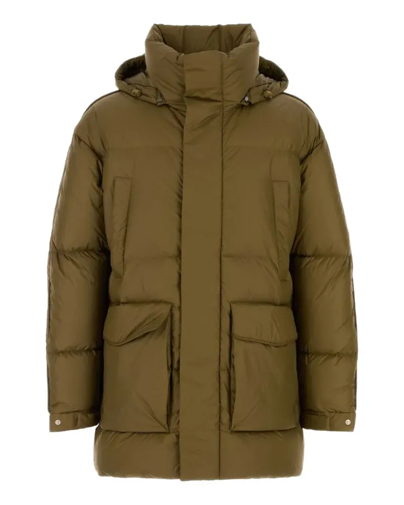 Herno Gefütterte Kapuzenjacke - Grün Grün