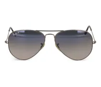 Aviator Sonnenbrille - Schwarz