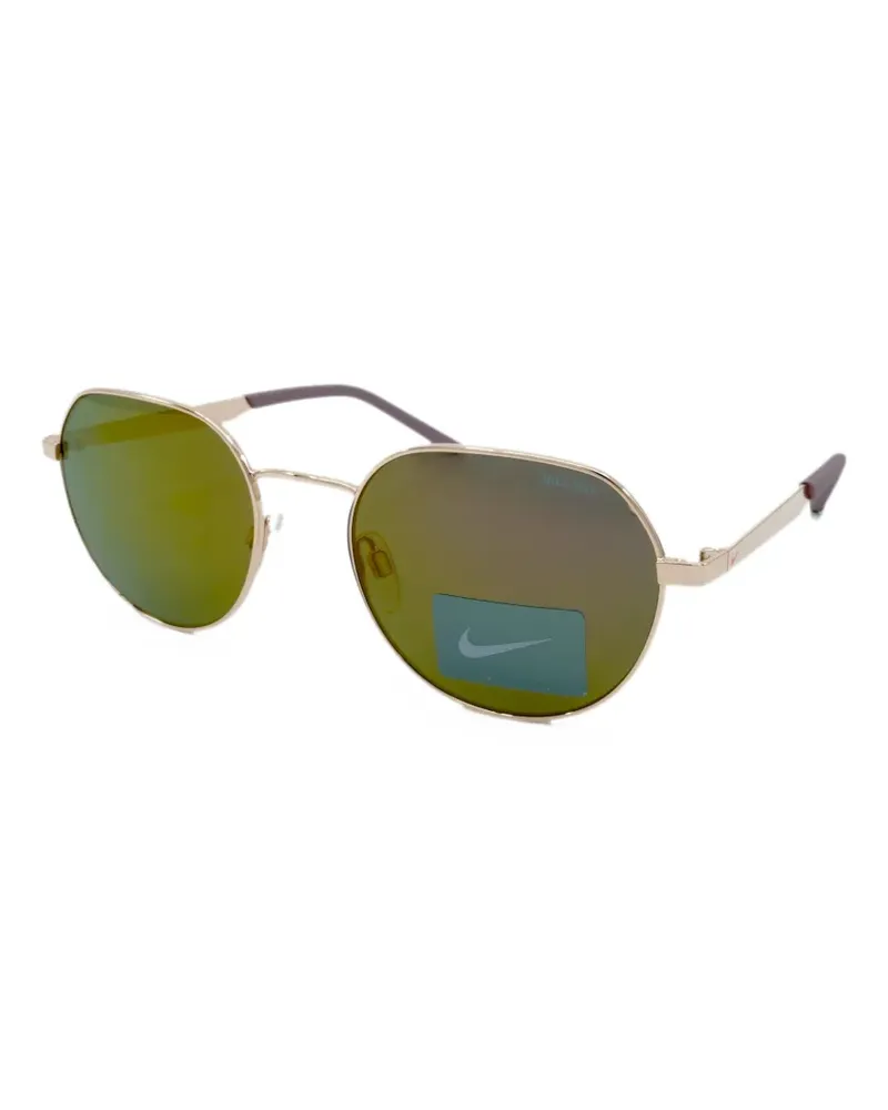 Nike Traveler Trend Sonnenbrille mit geometrischem Gestell - Gold Gold