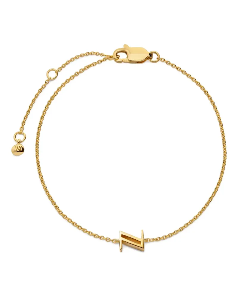 Monica Vinader Armband mit Z-Motiv - Gold Gold