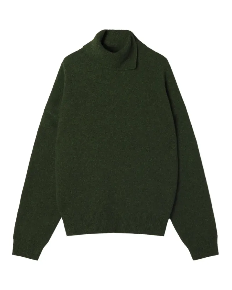 Lanvin Kaschmirpullover mit geknöpftem Ausschnitt - Grün Grün