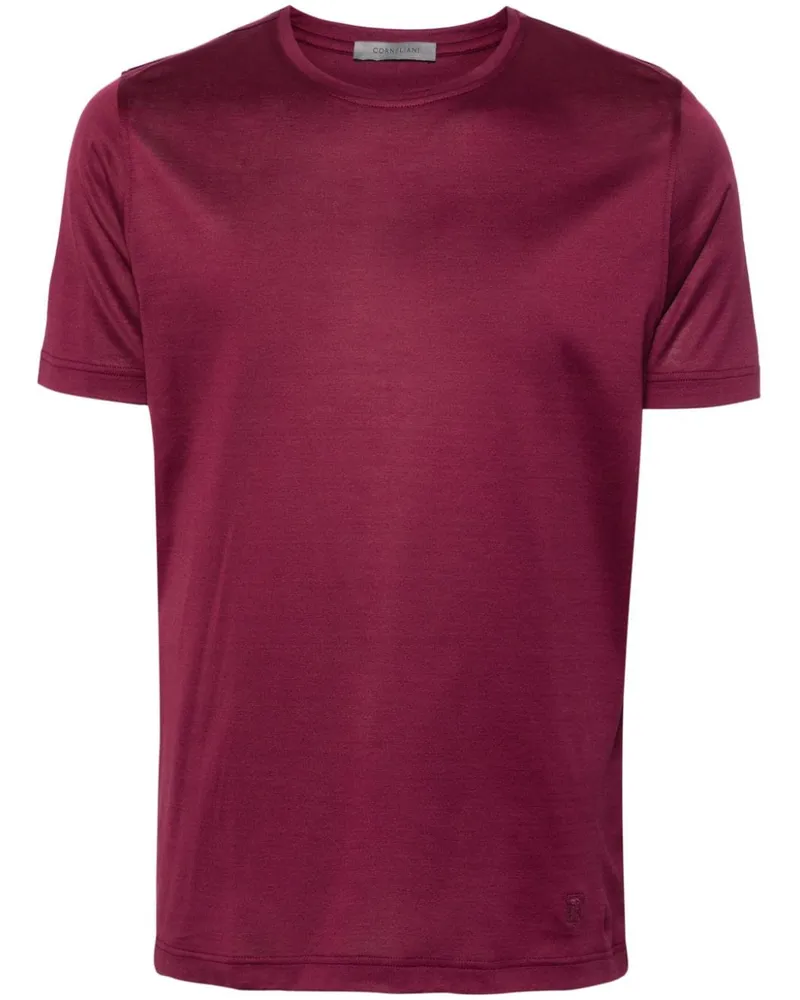 Corneliani Klassisches T-Shirt Rosa