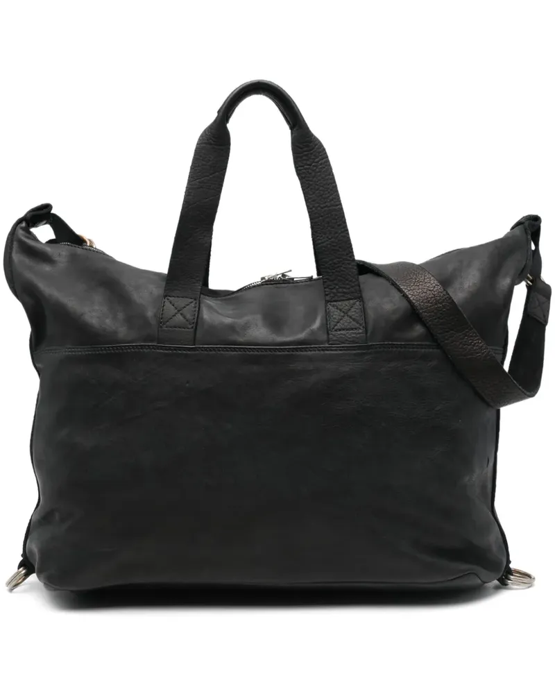 GUIDI Handtasche mit Einsätzen - Schwarz Schwarz