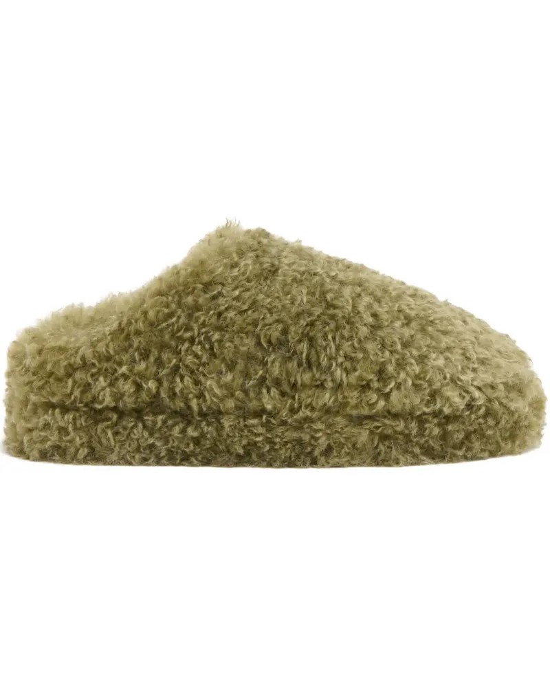 APPARIS Misha bouclette slippers - Grün Grün