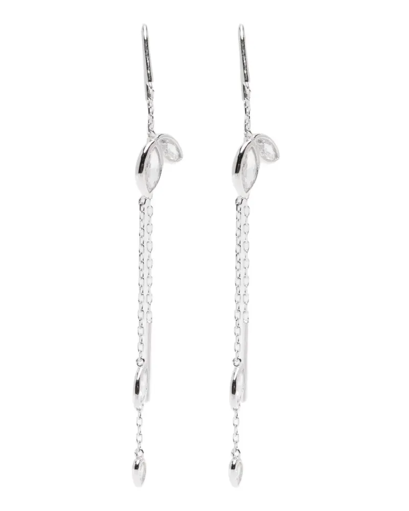 Maria Black Swift 04 Kettenohrringe - Silber Silber