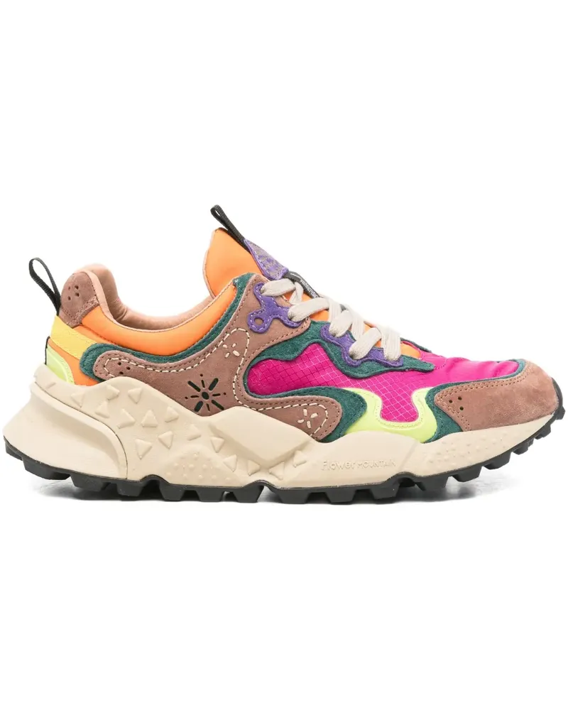 Flower MOUNTAIN Rulis Sneakers mit Einsätzen - Braun Braun