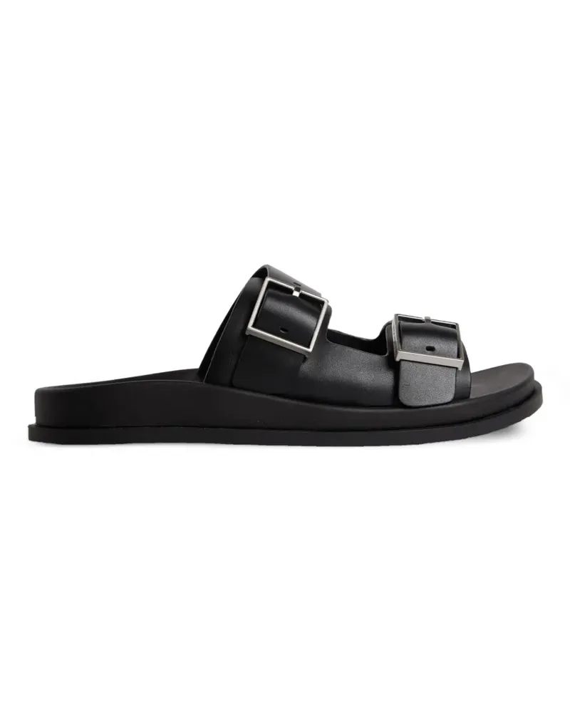 Calvin Klein buckle-fastening sliders - Schwarz Schwarz