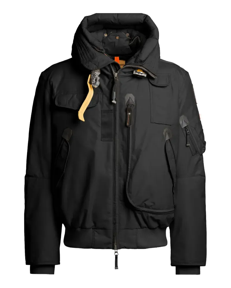Parajumpers Gobi Daunenjacke mit Kapuze - Schwarz Schwarz