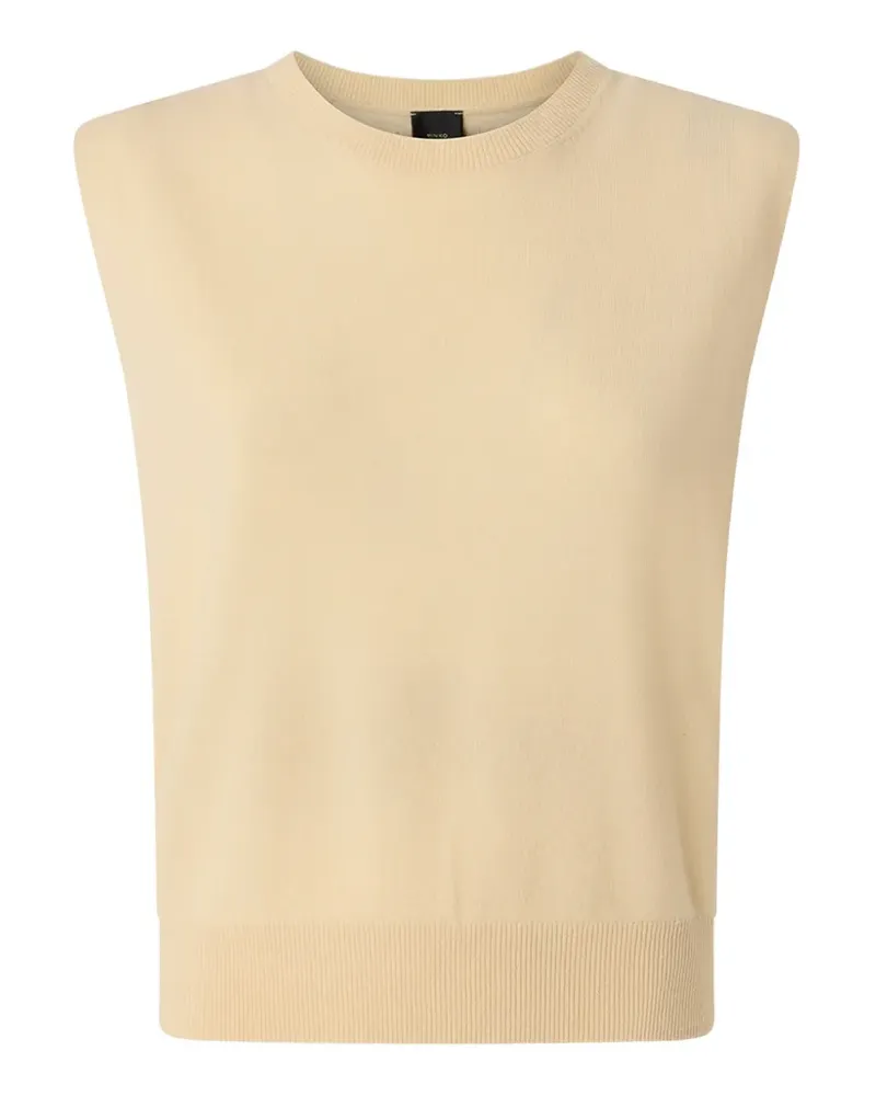 Pinko Pullunder mit rundem Ausschnitt - Nude Nude