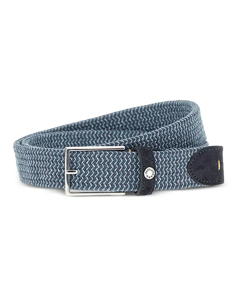 Paul & Shark elastic braided belt - Blau Blau