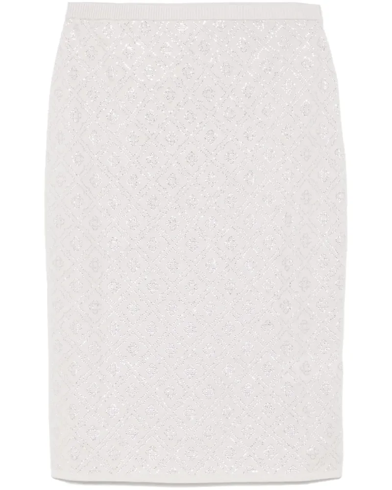 Casablanca Paris Rock mit Kristall-Monogramm - Grau Grau