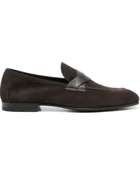 Tom Ford Sean Loafer aus Wildleder Braun