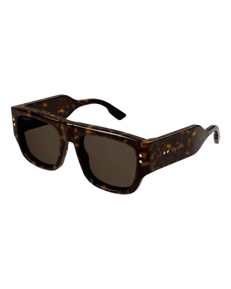 Gucci square-frame sunglasses - Braun Braun