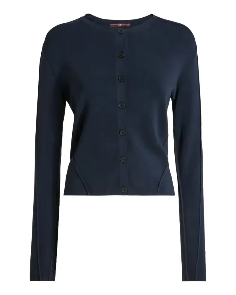 HIGH Guipure panelling cardigan - Blau Blau