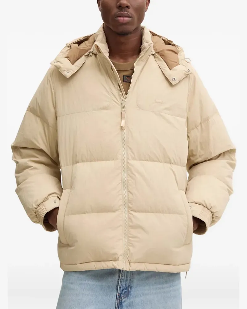 Levi's Gesteppte Rockridge Kapuzenjacke - Nude Nude
