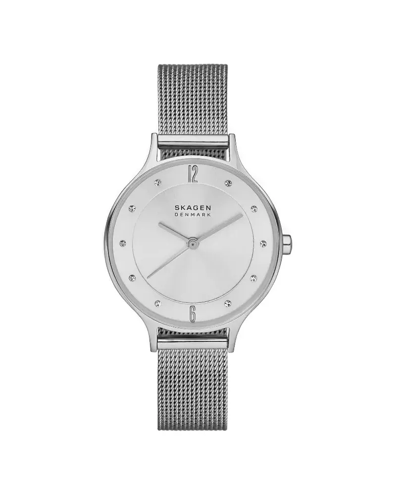Skagen Anita Lille mesh-strap 30mm - Silber Silber