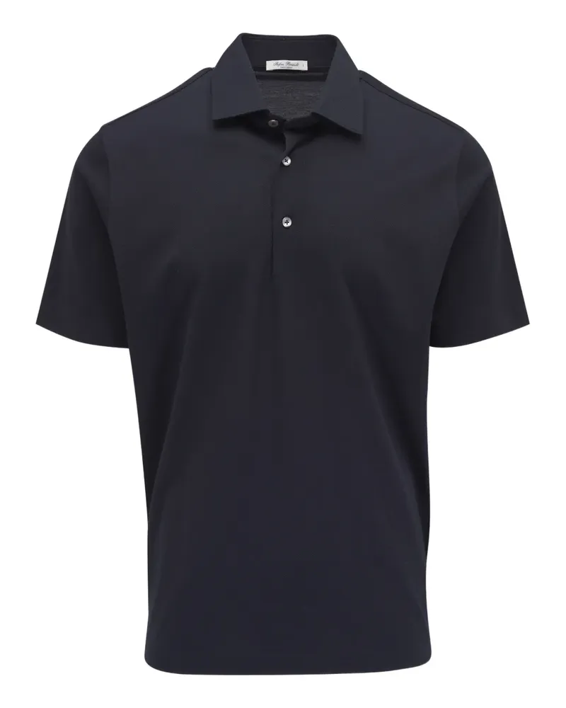Stefan Brandt Klassisches Poloshirt - Blau Blau