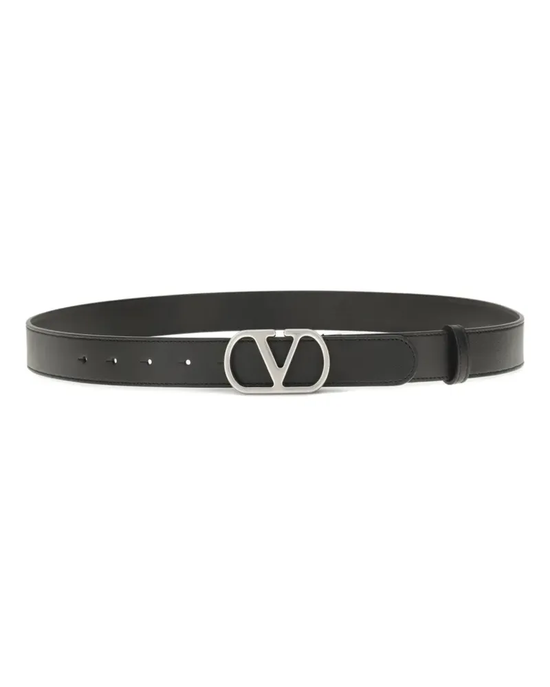 Valentino Garavani VLogo Signature belt - Schwarz Schwarz