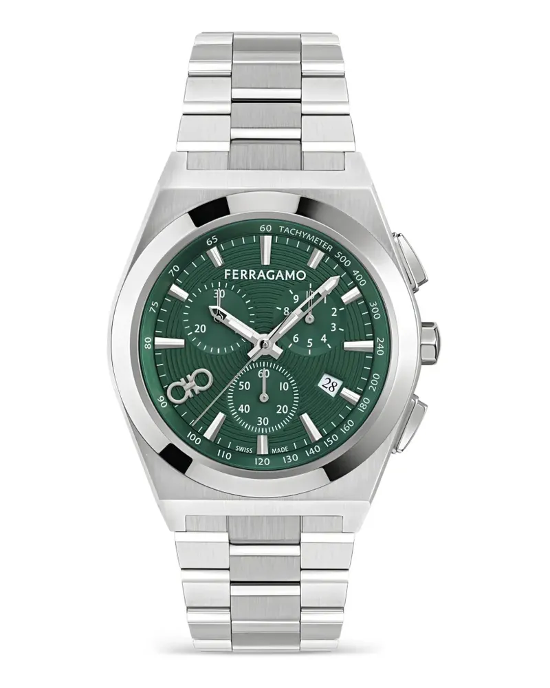 Ferragamo Vega Upper East Chrono 40mm watch - Grün Grün