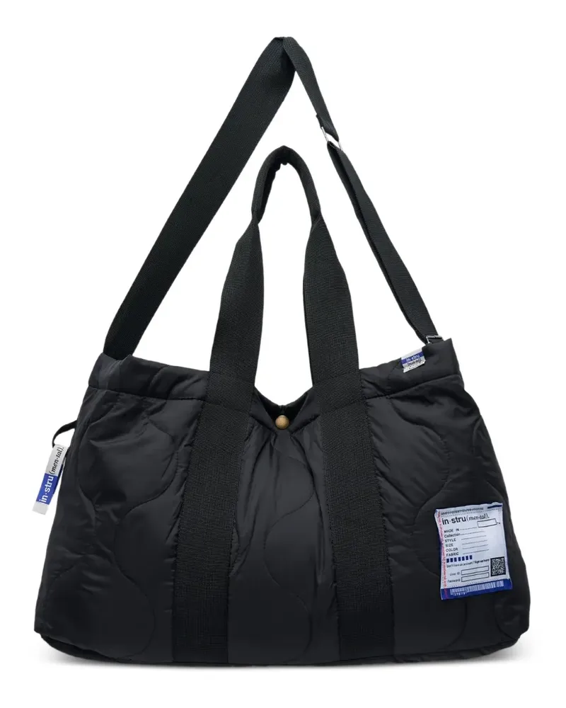 MIHARAYASUHIRO Gesteppter Shopper - Schwarz Schwarz