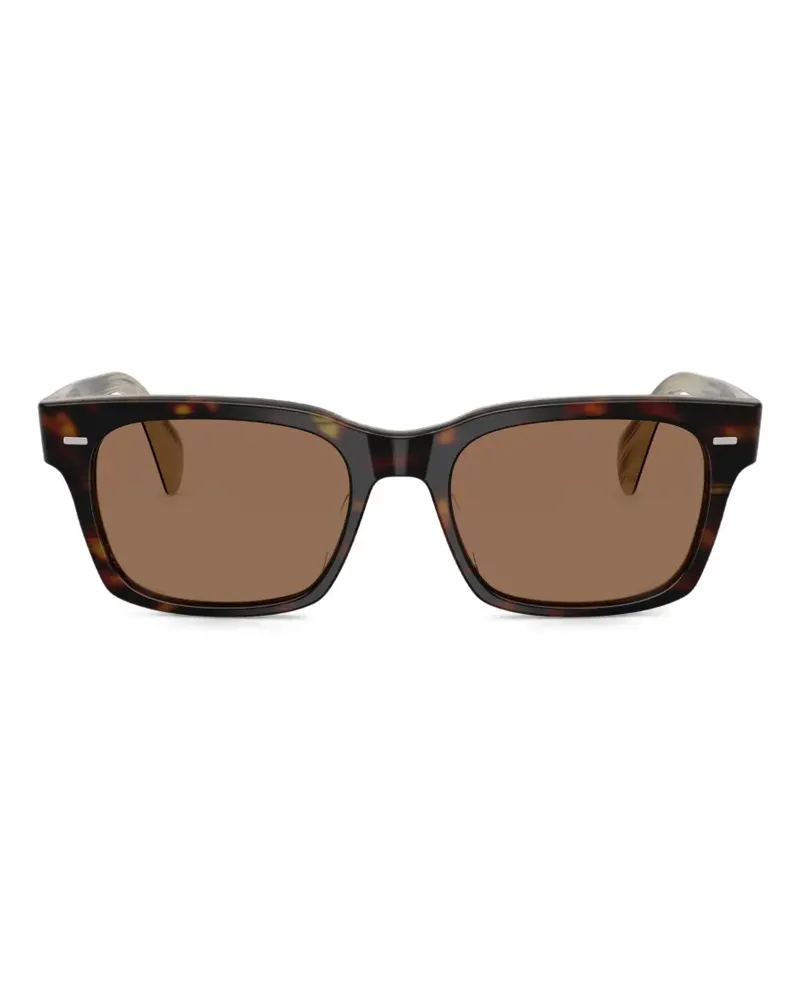 Oliver Peoples Ryce square-frame sunglasses - Braun Braun