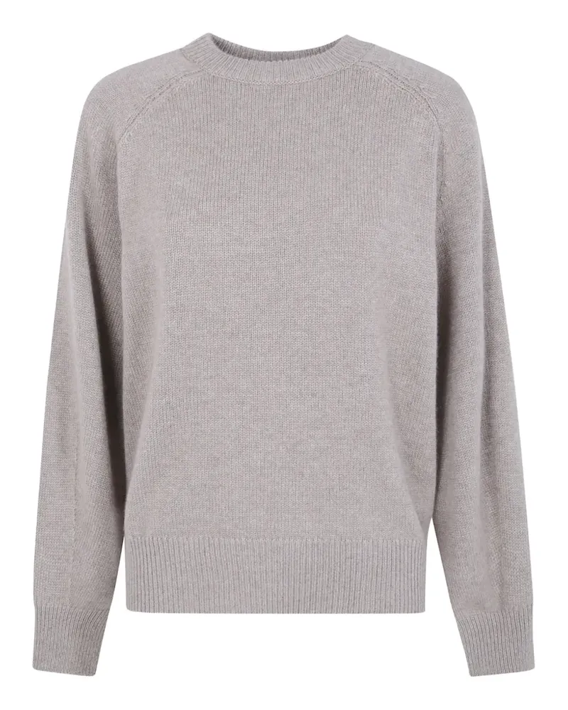 Brunello Cucinelli Kaschmirpullover mit Raglanärmeln - Nude Nude