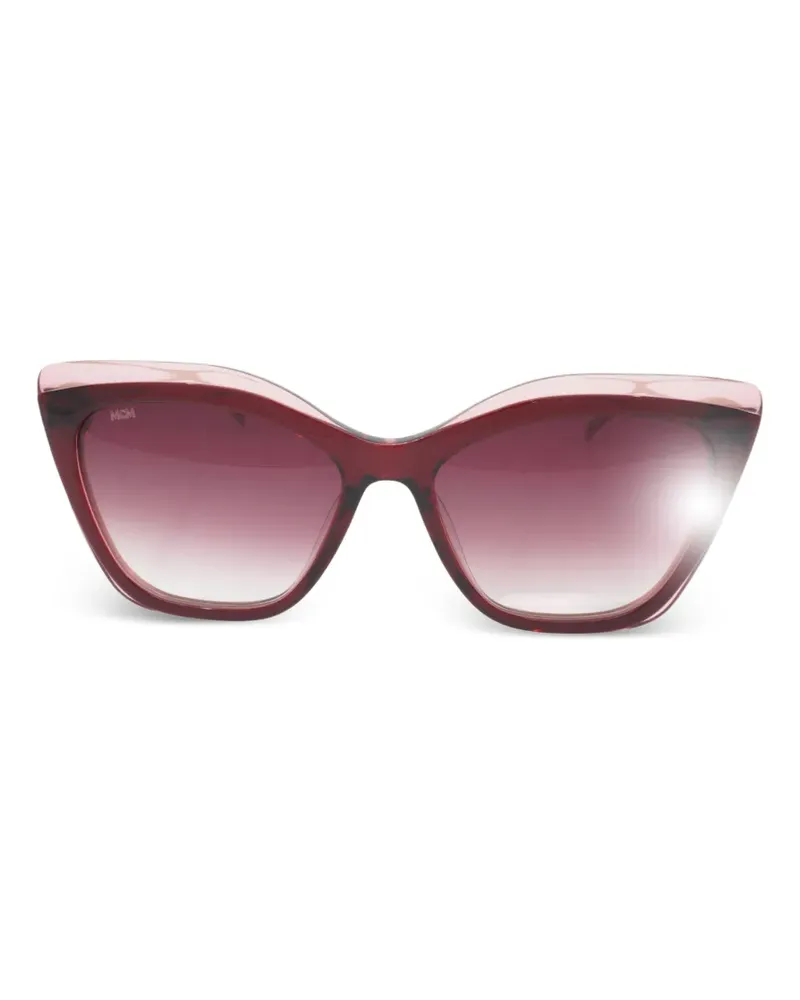 MCM Sonnenbrille mit Cat-Eye-Gestell - Rot Rot