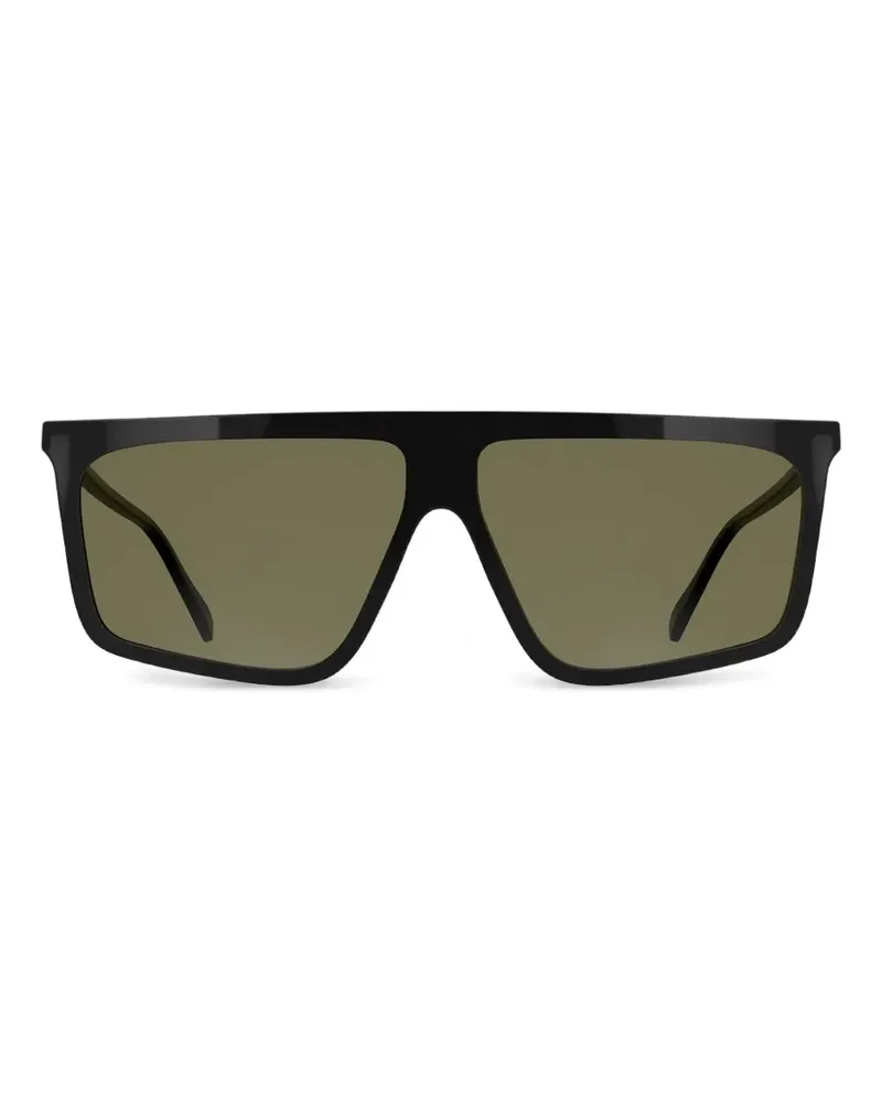 Karl Lagerfeld Sonnenbrille mit geometrischem Gestell - Schwarz Schwarz