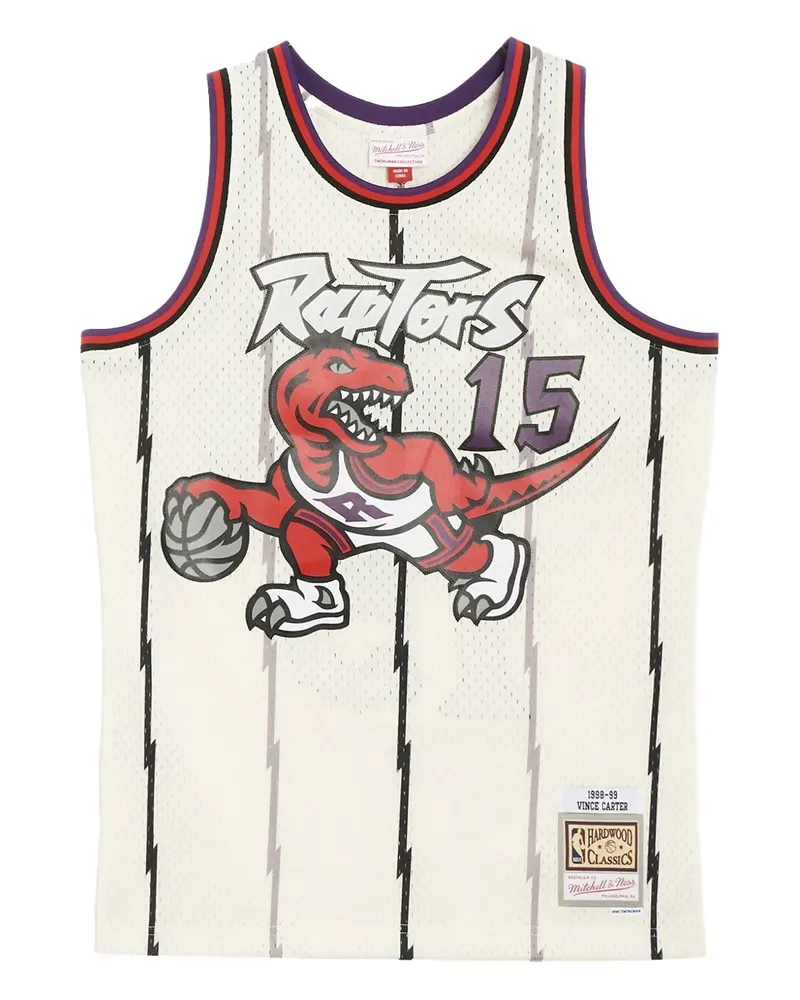Mitchell & Ness Raptors 1998 Vince Carter Tanktop - Weiß Weiß