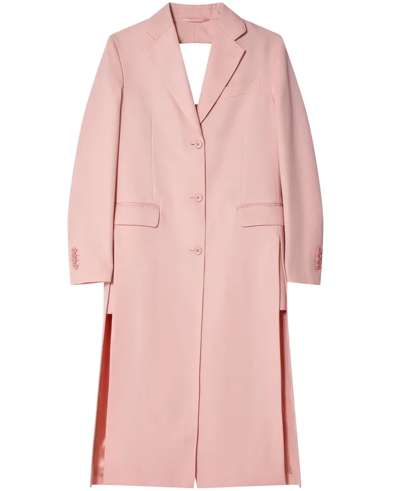 Simone Rocha Mantel mit Cut-Outs - Rosa Rosa