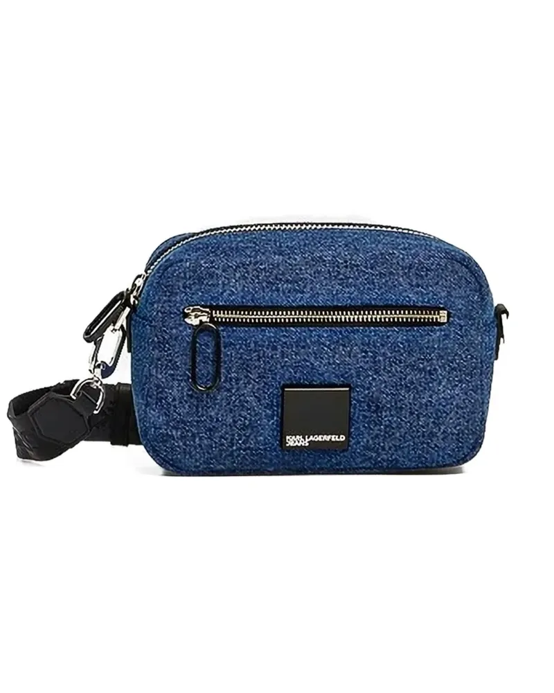 Karl Lagerfeld Jeans-Mini-Tasche mit Reißverschluss - Blau Blau