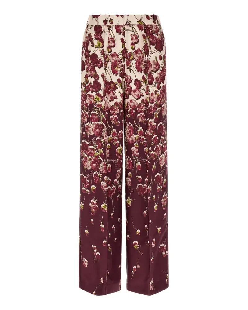 For Restless Sleepers floral-print trousers - Rot Rot