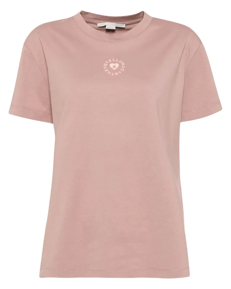Stella McCartney Mini Heart T-Shirt - Rosa Rosa