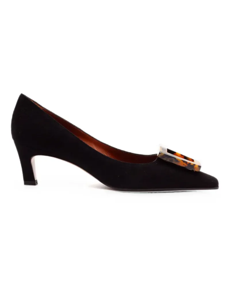 FESTA Milano Paola suede pumps - Schwarz Schwarz