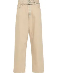 Acne Studios Gerade Jeans Nude