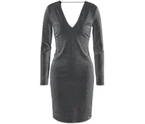 Rückenfreies Kleid - Silber