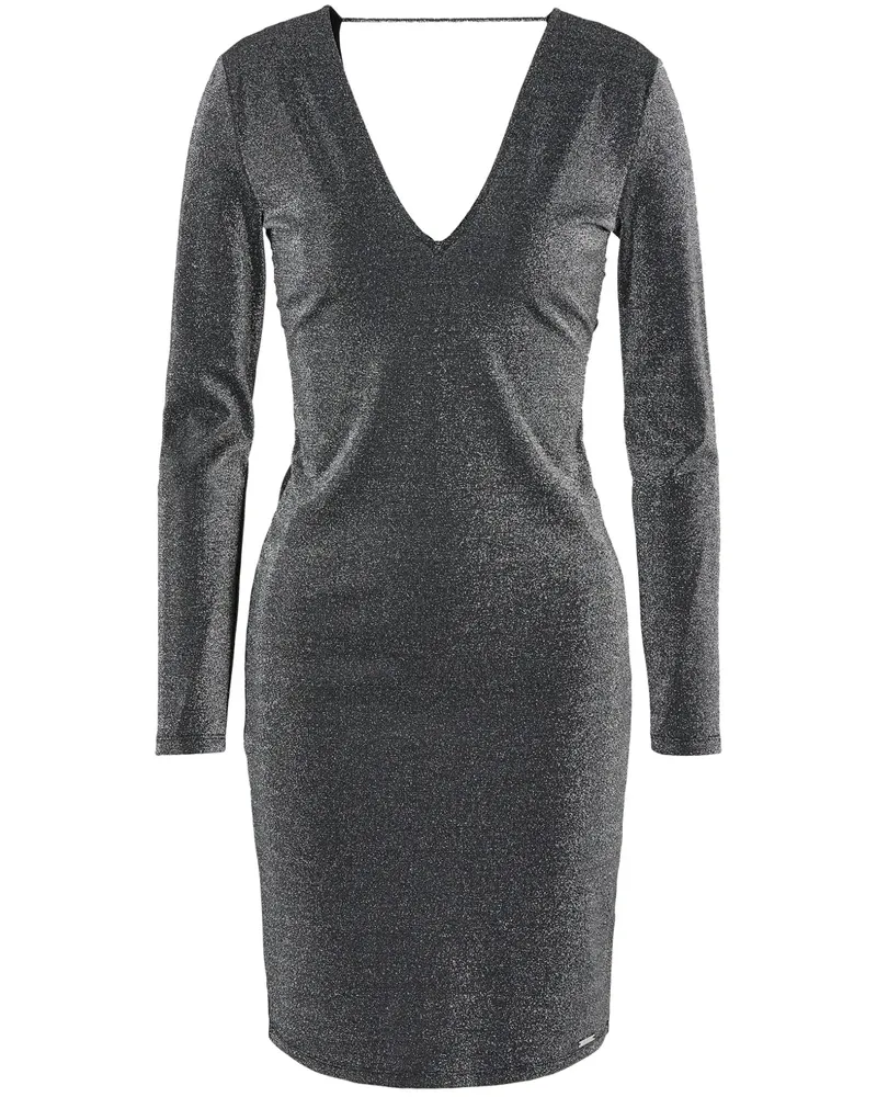 Armani Exchange Rückenfreies Kleid - Silber Silber