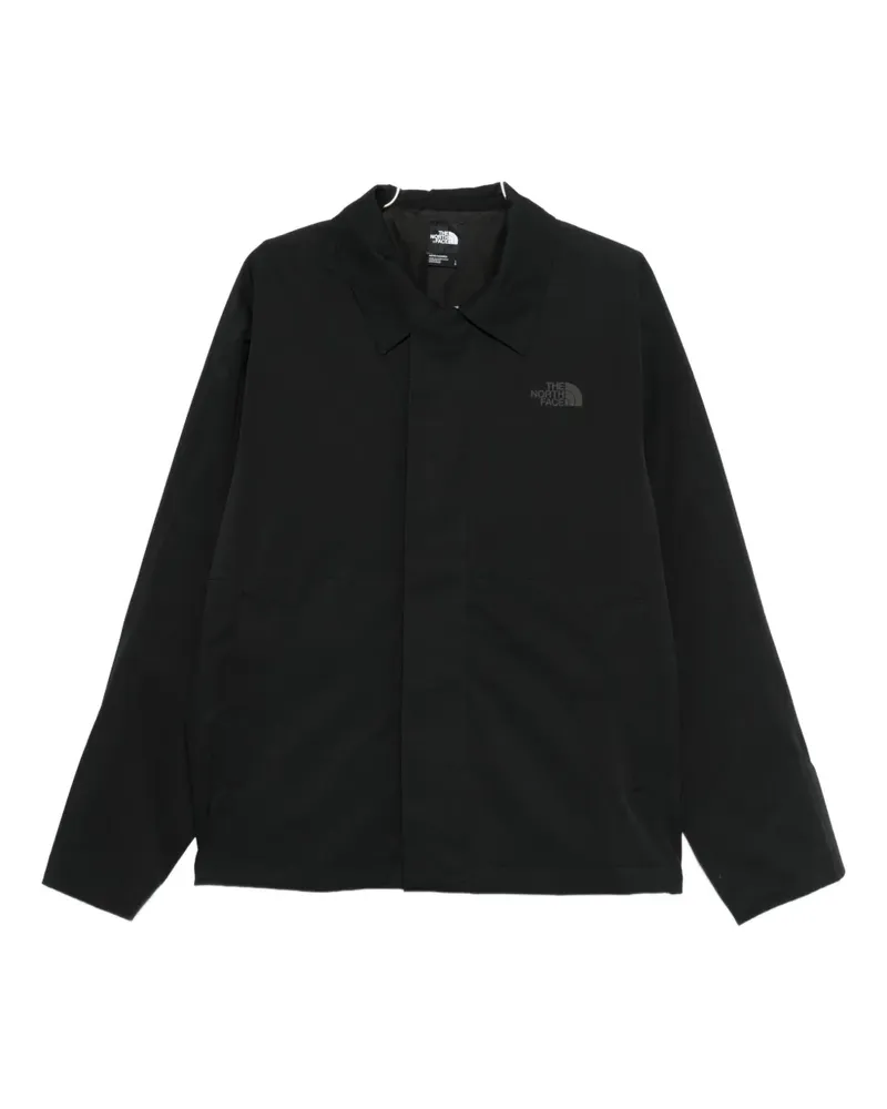 The North Face Gesteppte Jacke mit Druckknopf - Schwarz Schwarz